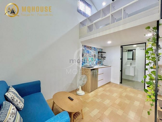 Hình ảnh Cho thuê Duplex full kính, cửa sổ 40m2 thiết kế đẹp gần sân bay