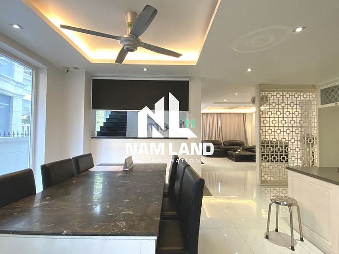 Hình ảnh Cho Thuê Biệt Thự 400m2 Hầm 3 Lầu 5 Phòng Sau SONH HÀNH_An Phú