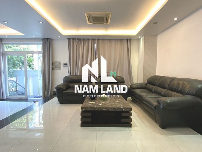 Hình ảnh Cho Thuê Biệt Thự 400m2 Hầm 3 Lầu 5 Phòng Sau SONH HÀNH_An Phú