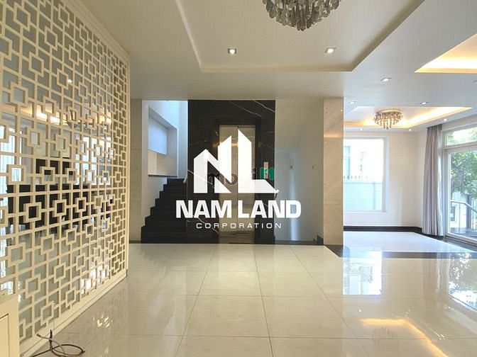 Hình ảnh Cho Thuê Biệt Thự 400m2 Hầm 3 Lầu 5 Phòng Sau SONH HÀNH_An Phú