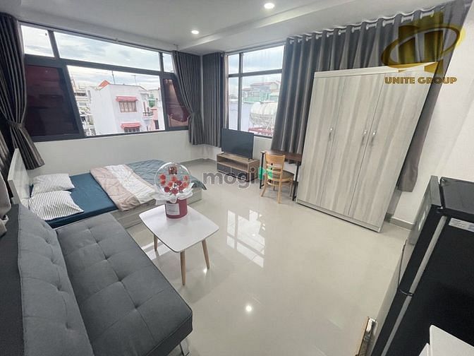 Hình ảnh Cho thuê Phòng Studio có 2 cửa sổ lớn có rèm- gần bệnh viện thống nhất
