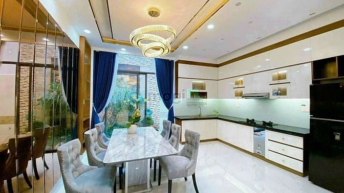 Hình ảnh Nhà phố 4 tầng đường số KDC Phú mỹ, Q7. 5*18.