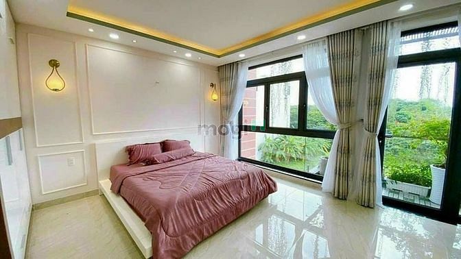 Hình ảnh Nhà phố 4 tầng đường số KDC Phú mỹ, Q7. 5*18.