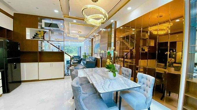 Hình ảnh Nhà phố 4 tầng đường số KDC Phú mỹ, Q7. 5*18.