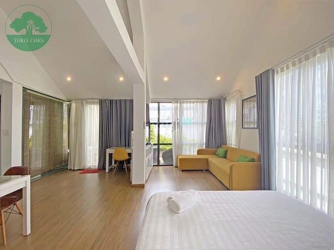 Hình ảnh 1PN - bancon - sân thượng riêng - bao phí Quận 4