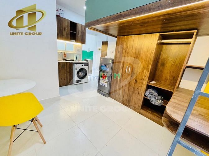 Hình ảnh Duplex full nt- Cửa sổ ban công, gần bến xe miền Đông