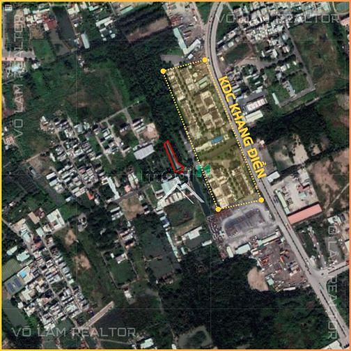 Hình ảnh VLR[NC]- Lô đất 947m² đối diện KDC KHANG ĐIỀN Phú Hữu 4 tỷ