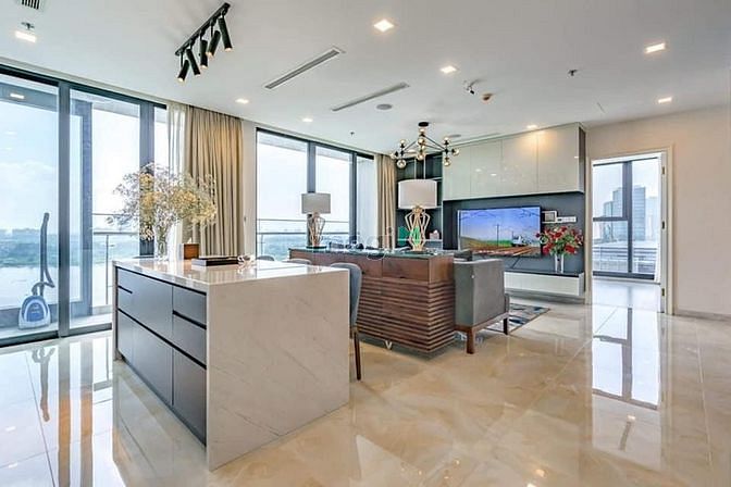 Hình ảnh Vinhomes Golden River 71m2, 2PN tòa Aqua1 view thoáng