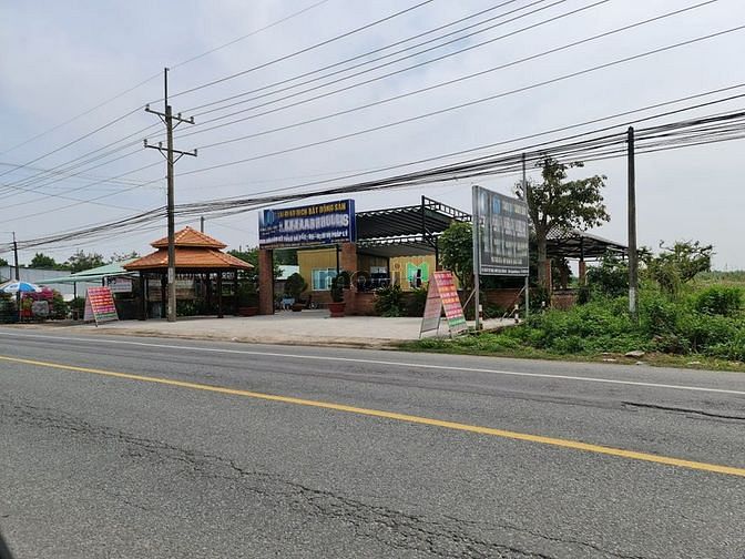 Hình ảnh Đất lúa mặt tiền đông thạnh, đã san lấp và xây tường bao, quy hoạch
