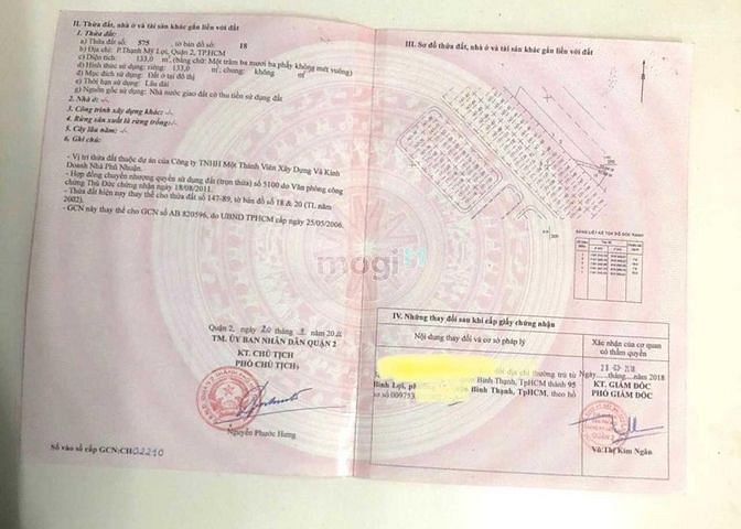 Hình ảnh Bán 2 lô đất hàng hiếm view hồ sinh thái đường trương văn bang quận 2