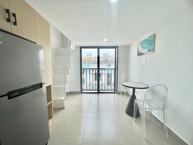 Hình ảnh Phòng duplex bancol full nội thất mới