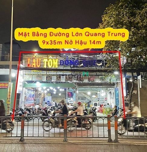 Hình ảnh CHO THUÊ MẶT BẰNG Quang Trung, Phường 8, Gò Vấp