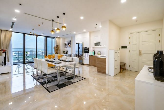 Hình ảnh 3PN Vinhomes Golden River Ba Son 126m2 nội thất sang trọng