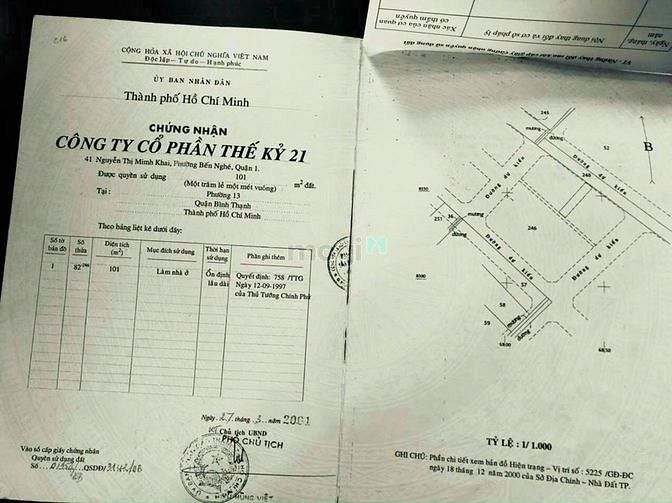 Hình ảnh Bình Thạnh, Bán lô đất KDC Bình Lợi, DT 5x20m 101m2, Chỉ 10.9 tỷ
