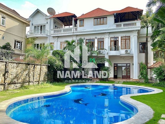 Hình ảnh Biệt Thự 1000m2 Sân Vườn Hồ Bơi VEN SÔN Gara Trệt 3 Lầu 4 Phòng