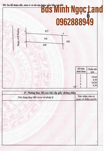 Hình ảnh BÁN GẤP lô đất sổ riêng full thổ cư 88,1m2 giá 2,64 tỷ UBND P. Hố Nai