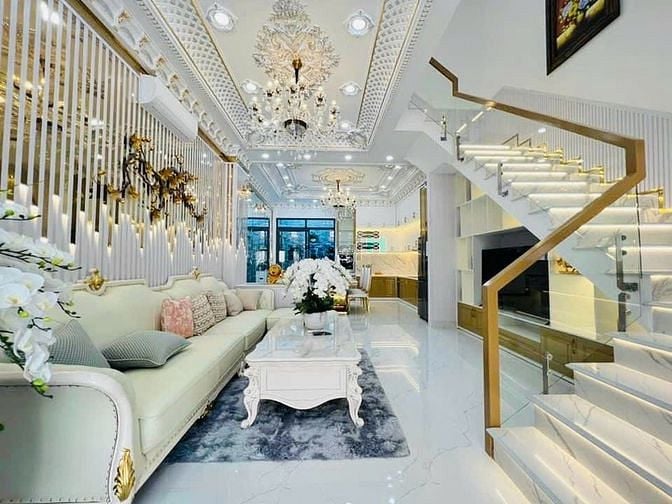 Hình ảnh ✅Biệt thự Dát Vàng✅ KDC GreenRiverside Nhà Bè