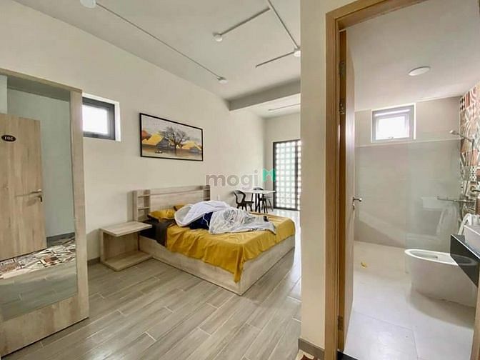 Hình ảnh 🌈Phòng Studio Full nội thất Quận 3, bancol cửa sổ thóang mát