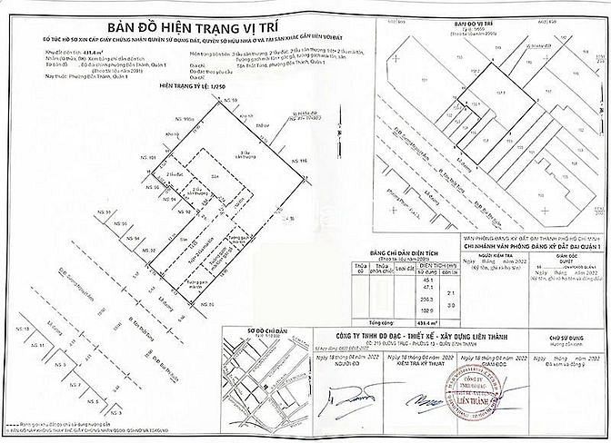 Hình ảnh Bán nhà đất Quận 1, MT Tôn Thất Tùng, đường 2 chiều, 431m2 đất, 3 tầng