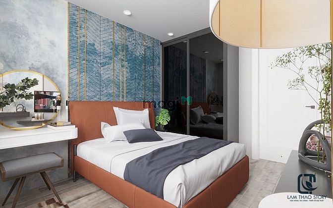 Hình ảnh Chung cư Soho Residence, 2pn 1wc, full nt, 60m2, giá 20tr