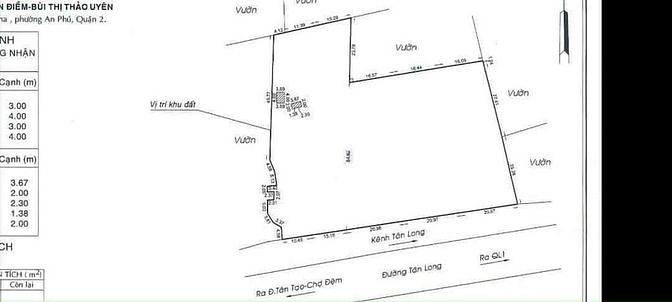 Hình ảnh 💗💗💗 Cần bán nền đất MT đường Tân Long ( 5.151m2 )
