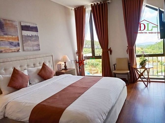 Hình ảnh Sang khách sạn cao cấp Hùng Vương P11 Đà Lạt view thung lũng cực đẹp