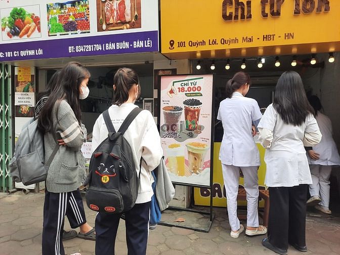 Hình ảnh Cần sang nhượng hàng trà sữa,trà trái cây