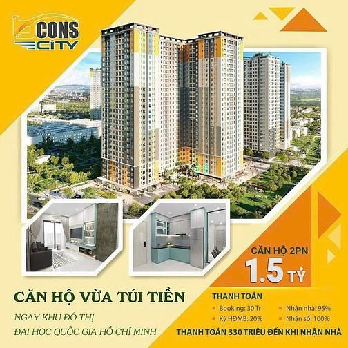 Hình ảnh Căn Hộ giá 350tr ngay Làng Đại Học Thủ Đức
