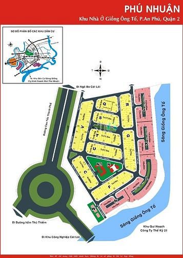 Hình ảnh Mặt tiền đường Thân Văn Nhiếp Q2 (KDC Sông Giồng)