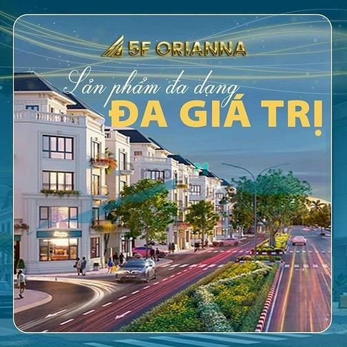 Hình ảnh Bán đất khu đô thị 5F Orianna, diện tích 75m2, trả trước 370 triệu