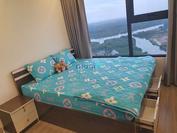 Hình ảnh Cho Thuê 2PN View Sông Full Nội Thất Chỉ 7,5Tr/Tháng Tại VHGP Q9