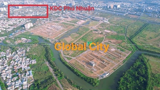 Hình ảnh Bán nền biệt thự KDC Phú Nhuận Q9, 264m2, giá rẻ 62tr/m2, 1 hầm 3 lầu