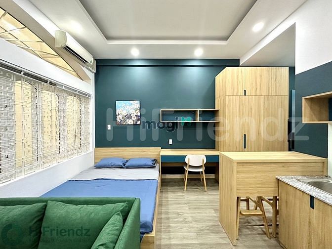 Hình ảnh CH máy giặt riêng ngay Cv Lê Thị Riêng, KDC yên tĩnh, thoáng mát