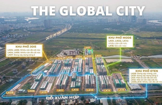 Hình ảnh Bán nền biệt thự KDC Phú Nhuận Q9, 264m2, giá rẻ 62tr/m2, 1 hầm 3 lầu