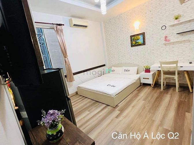 Hình ảnh Mb6623 nạp rút nhanh chóng Studio Full NT Bếp cao cấp8 Trần Não,Q2 (có cho thuê 2-3 Tháng)
