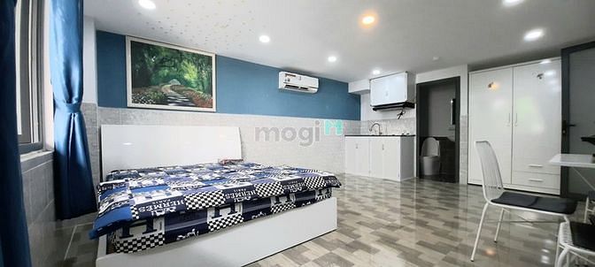 Hình ảnh Studio full nội thất Tân Kiểng Q7_Sát Lottemart_Cửa sổ lớn