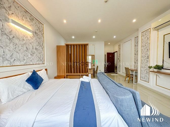 Hình ảnh Trống Căn Hộ Studio Ban Công Full Nội Thất Sát Lotte Quận 7