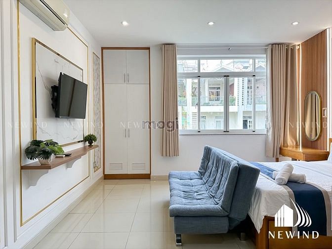 Hình ảnh Trống Căn Hộ Studio Ban Công Full Nội Thất Sát Lotte Quận 7