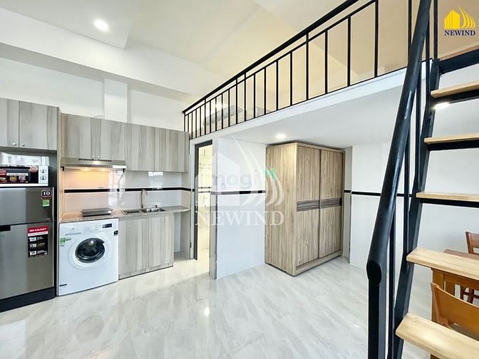 Hình ảnh Duplex Full nội thất mới xây 100%_Ban công_Máy giặt riêng_Trung tâm