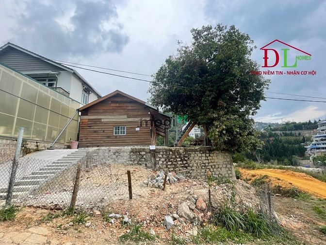 Hình ảnh Cho thuê đất có sẵn nhà gỗ hẻm ô tô Đống Đa phường 3 Đà Lạt view đẹp