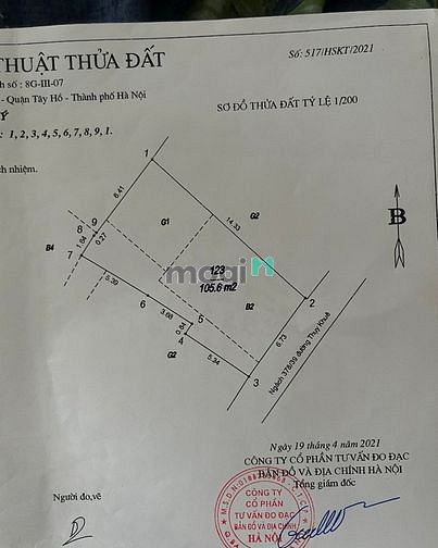 Hình ảnh Bán đất Thuỵ Khuê-Tây Hồ-Hà Nội 106m2