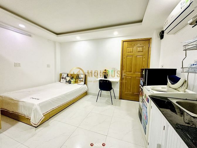 Hình ảnh Cho Thuê Căn Hộ Studio Full Nội Thất Gần Chợ Bà Chiểu - Phan Chu Trinh
