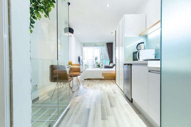 Hình ảnh STUDIO 35TR trung tâm quận 1 4  lầu 5wc