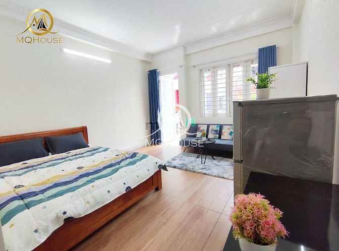 Hình ảnh Cho Thuê Căn Hộ Full Nội Thất Khu Hoàng Hoa Thám Quận Tân Bình 35m2