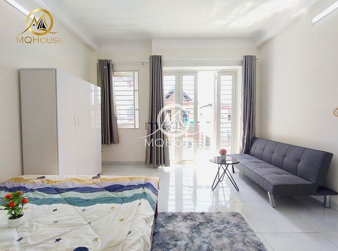 Hình ảnh Cho Thuê Căn Hộ Full Nội Thất Khu Hoàng Hoa Thám Quận Tân Bình 35m2