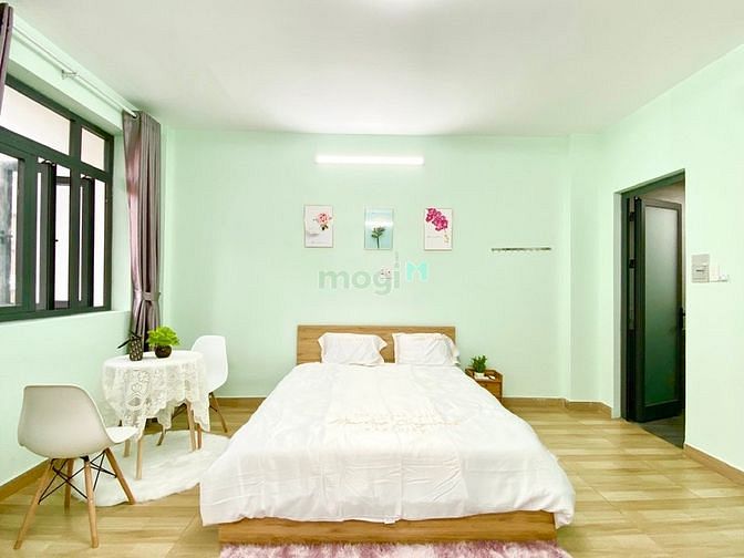 Hình ảnh Cho thuê Studio rộng 40m2, Ban công, Full nội thất Sát Lotte Quận 7