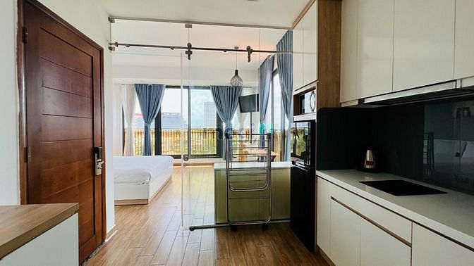 Hình ảnh Cho Thuê CHDV Thảo Điền View đẹp thoáng nhất Q2