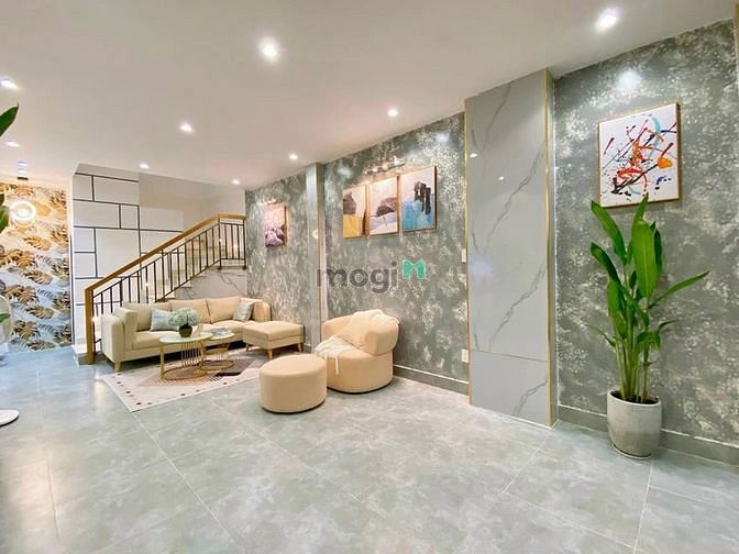 Hình ảnh Nhà Tân Phú, 8 x 12, hẻm 5m, 2 tầng, 4.x tỷ