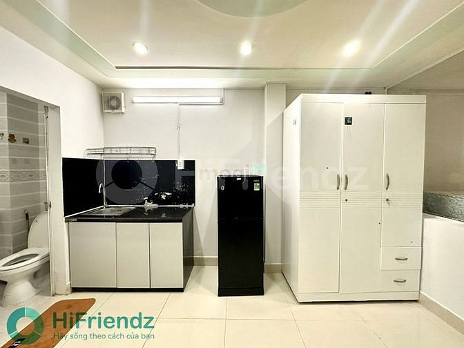 Hình ảnh **Studio Ban công+1PN rộng rãi_Thang máy_gần Nowzone_Vạn Hạnh Mall**