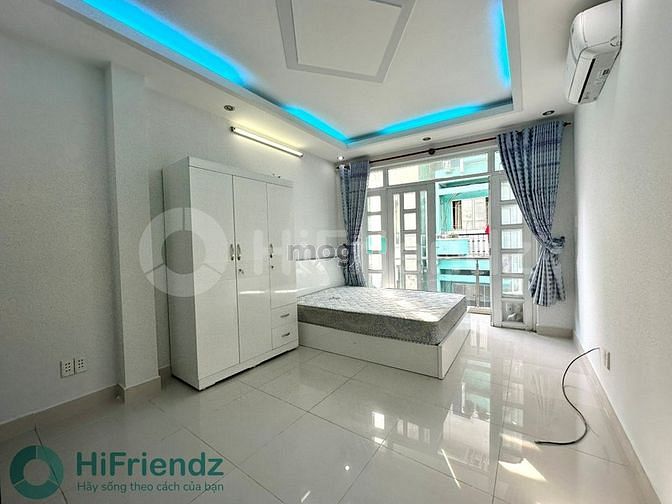 Hình ảnh **Studio Ban công+1PN rộng rãi_Thang máy_gần Nowzone_Vạn Hạnh Mall**